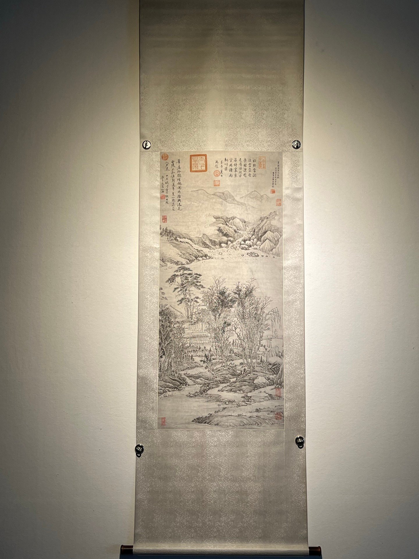 Chinese scroll painting Wang Meng