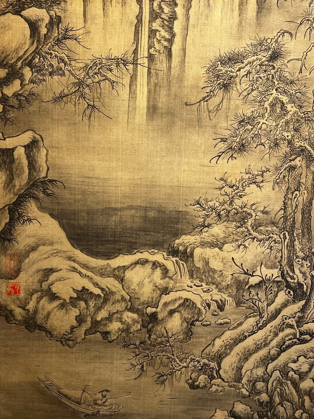 Chinese scroll painting Li Cheng