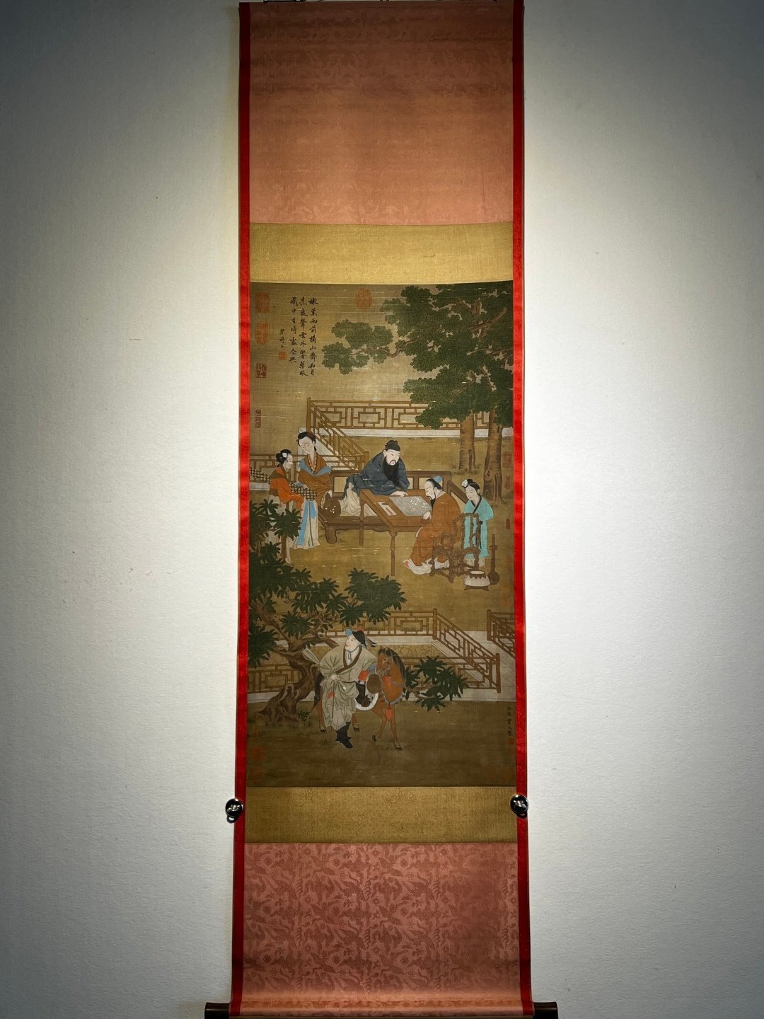 Chinese scroll painting Qiu Ying