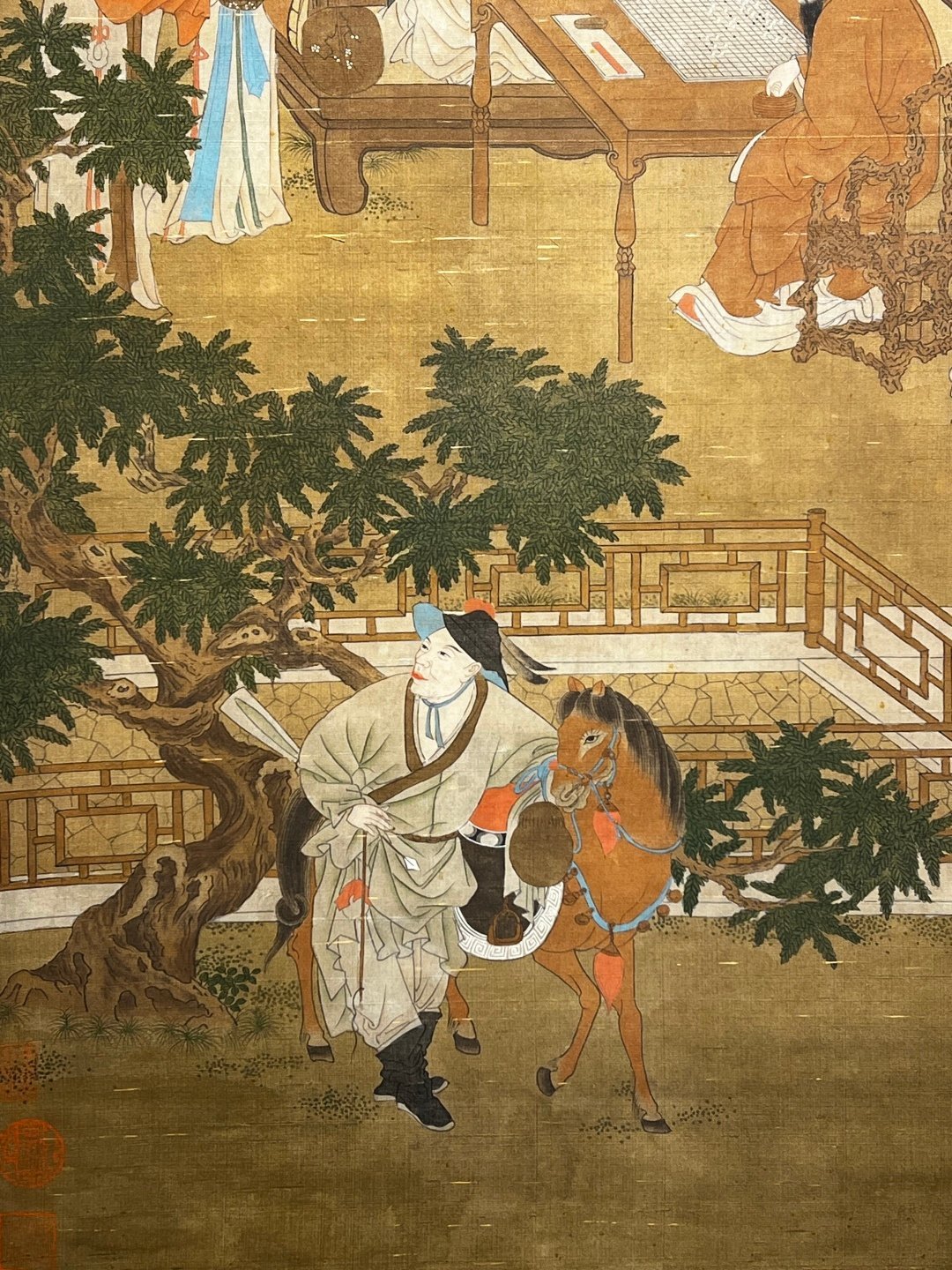 Chinese scroll painting Qiu Ying
