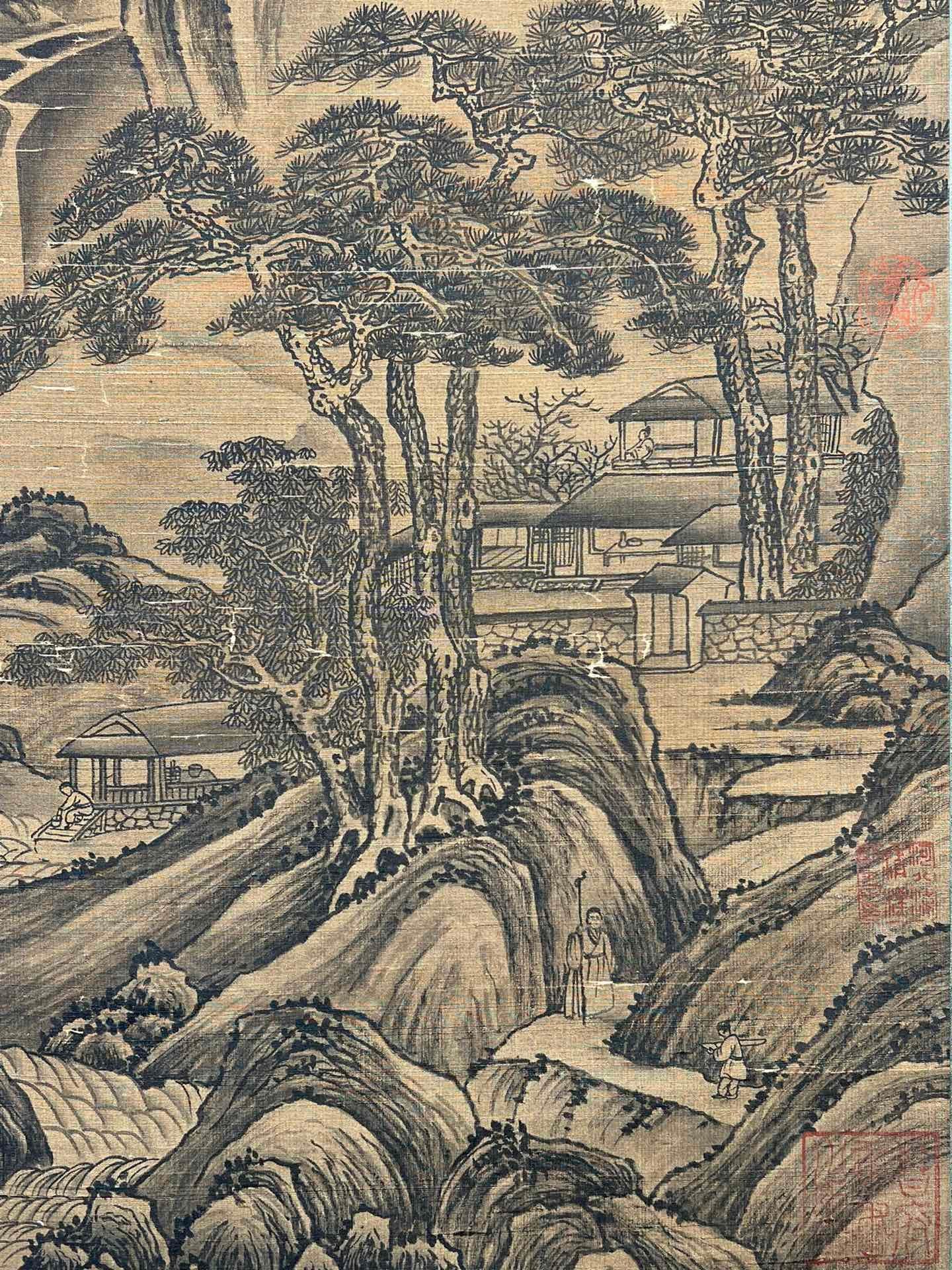 Chinese scroll painting Fan Kuan