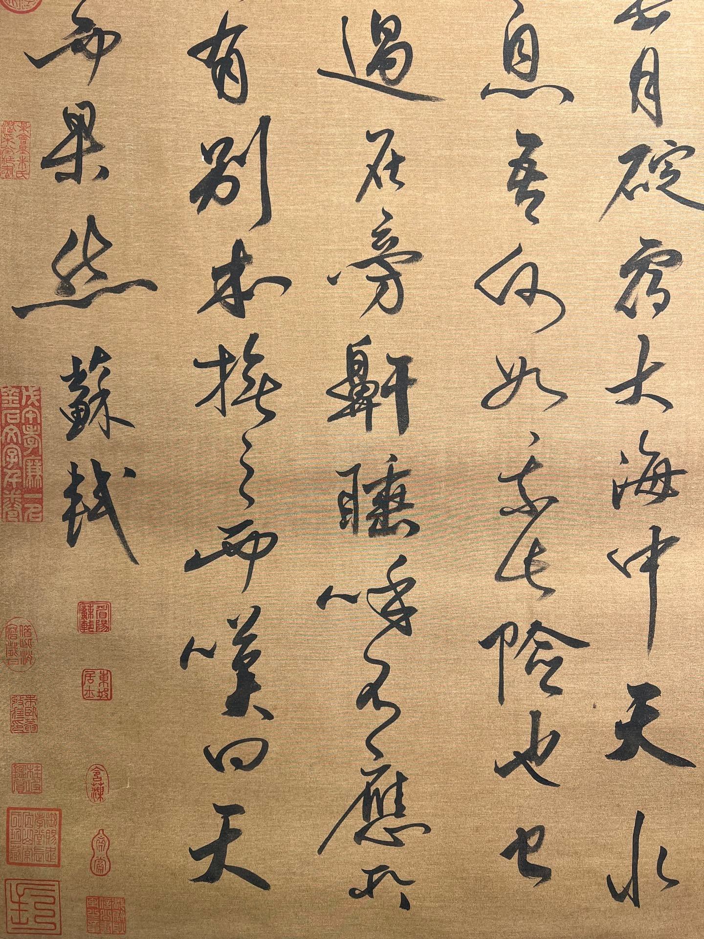 Chinese scroll painting Su Shi
