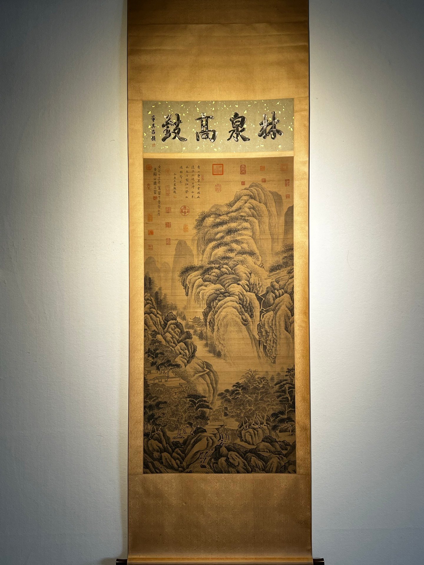 Chinese scroll painting Wang Meng