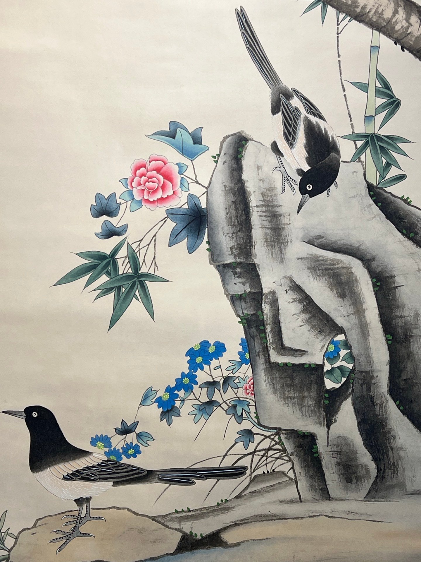 Chinese scroll painting Yu Feian
