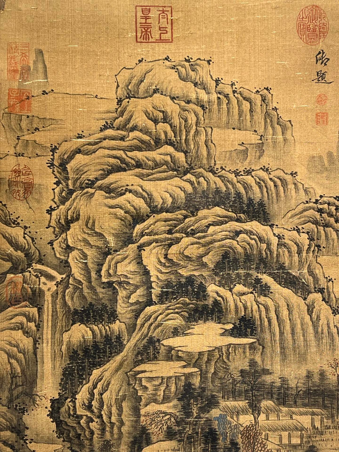 Chinese scroll painting Zhao Mengfu