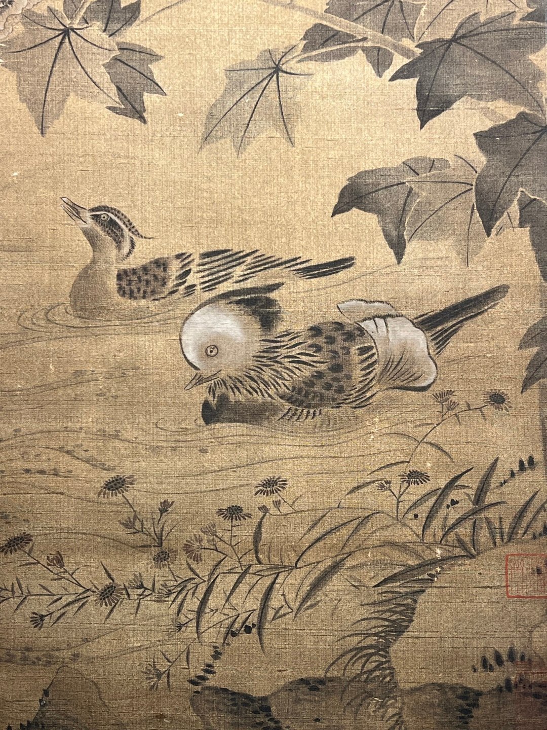 Chinese scroll painting Wang Ruoshui