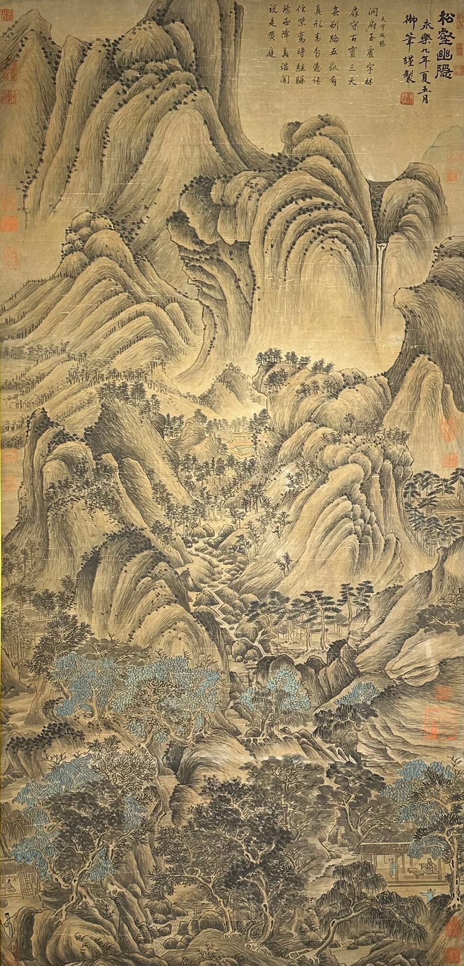 Chinese scroll painting Yongle