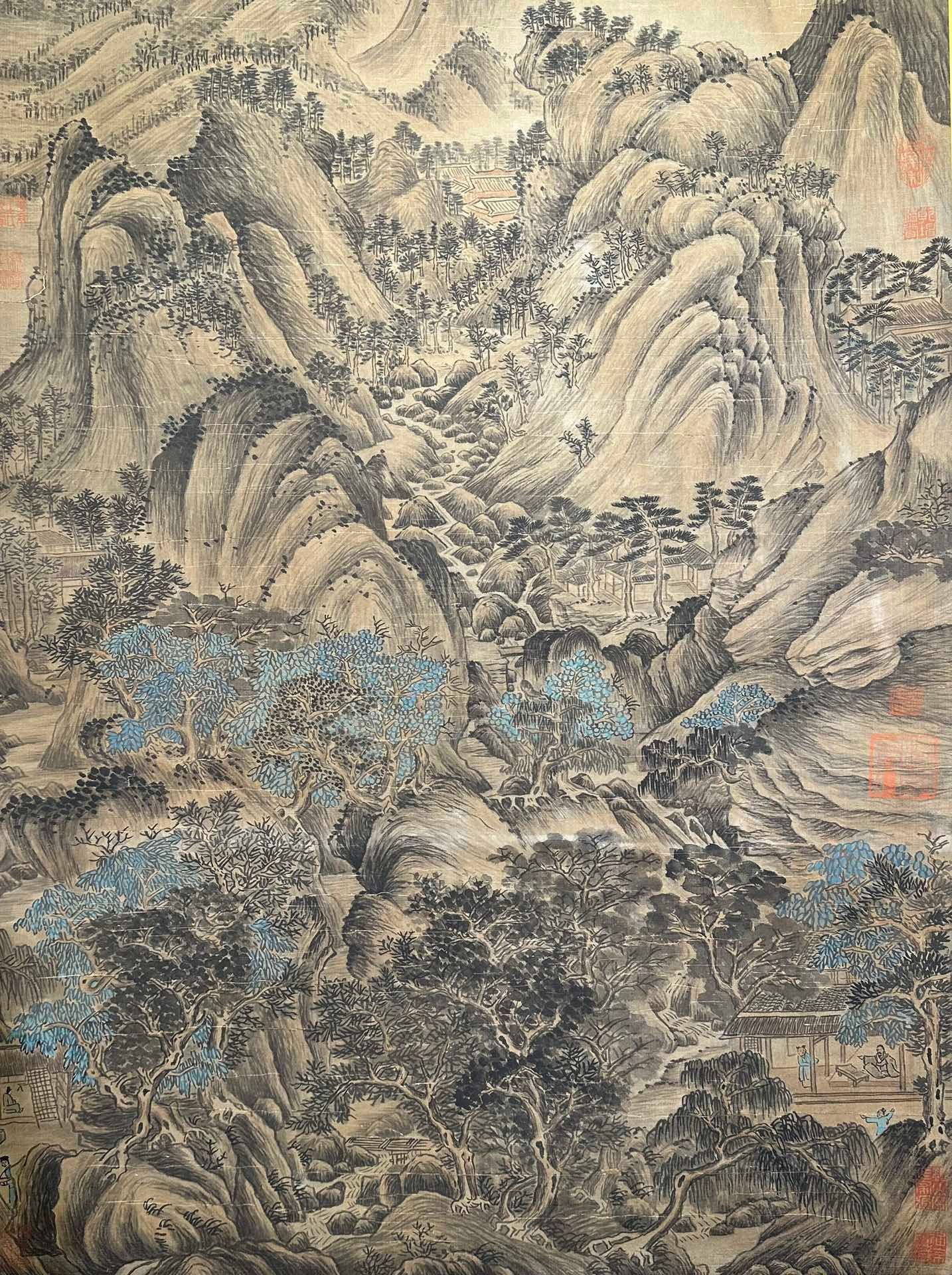 Chinese scroll painting Yongle
