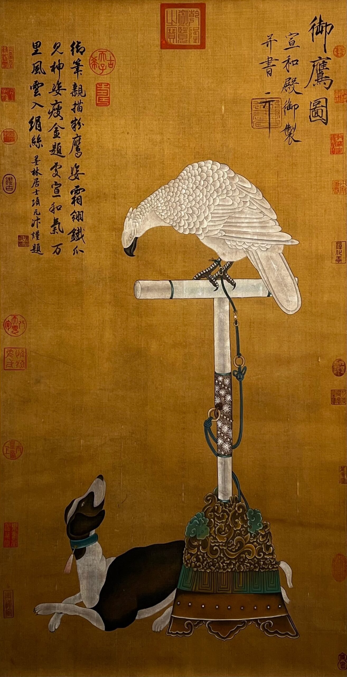 Chinese scroll painting Huizong