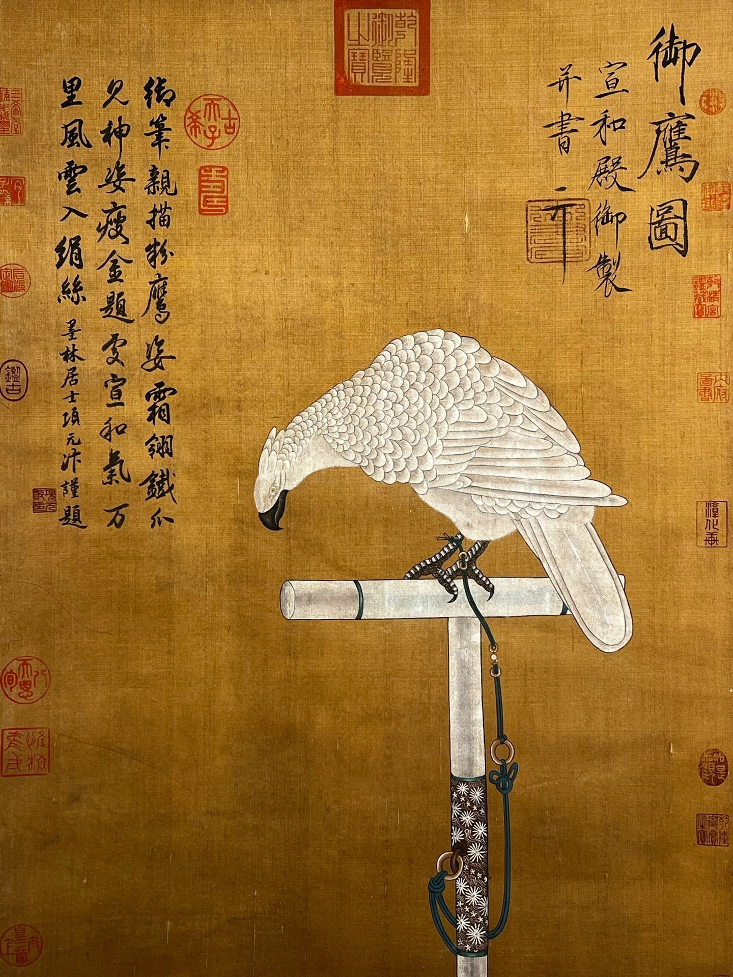 Chinese scroll painting Huizong