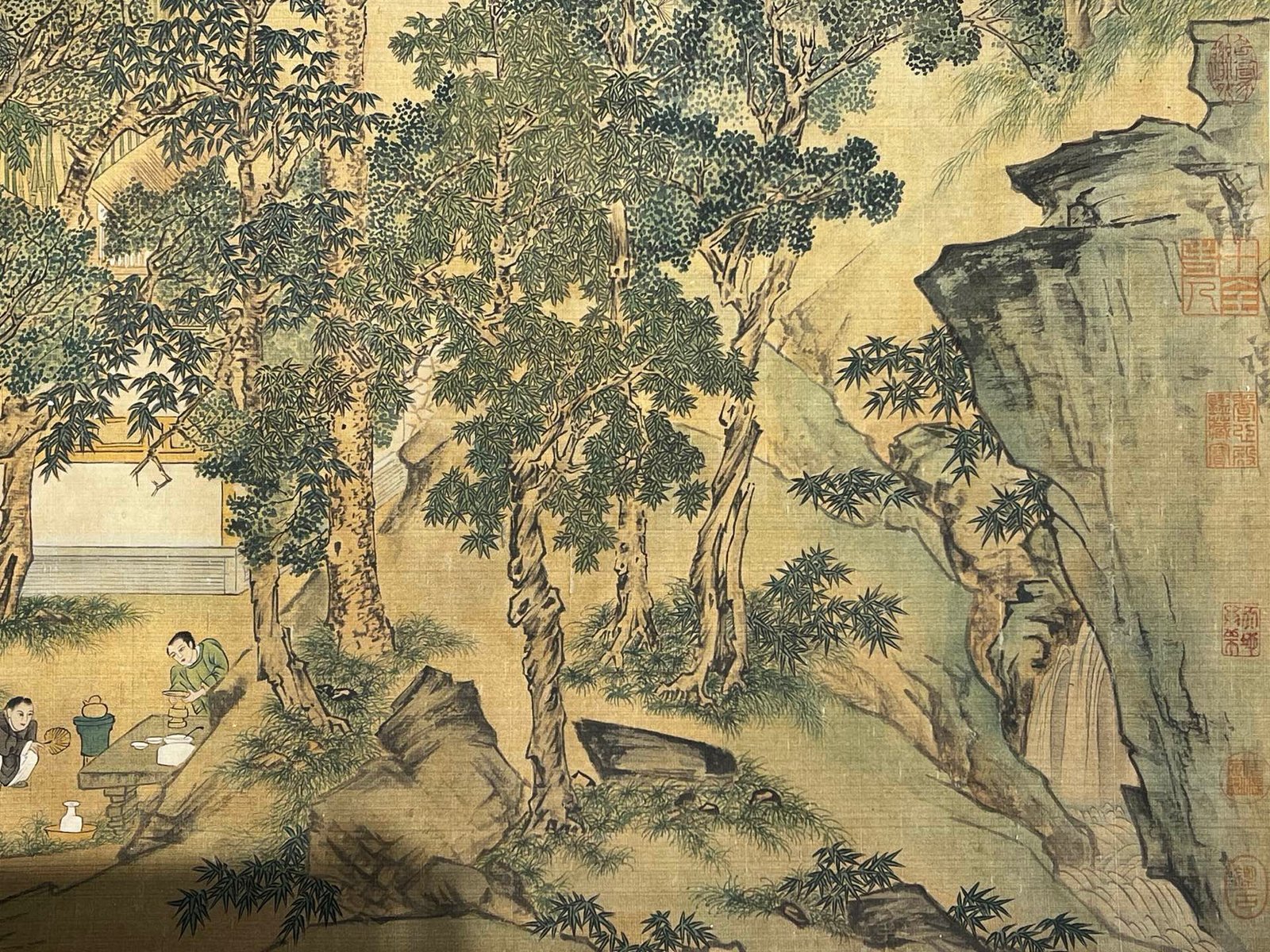 Chinese scroll painting Tang Yin