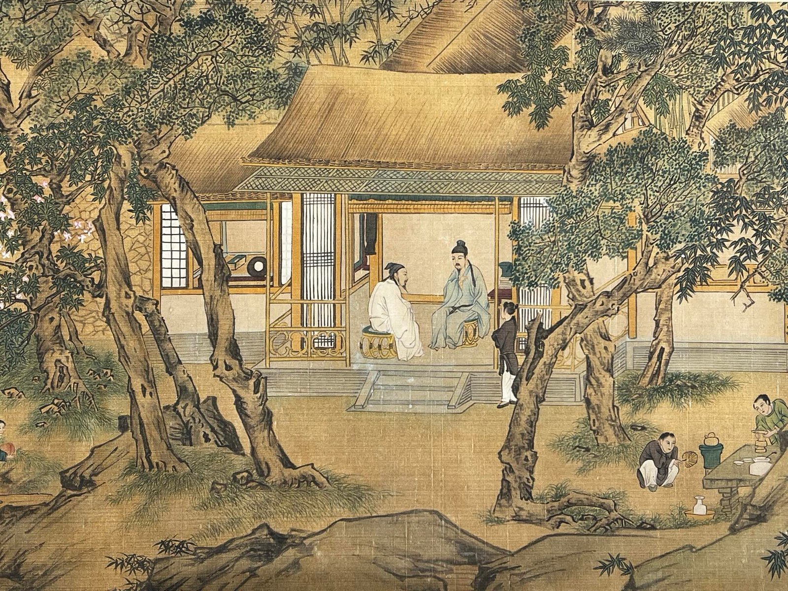 Chinese scroll painting Tang Yin