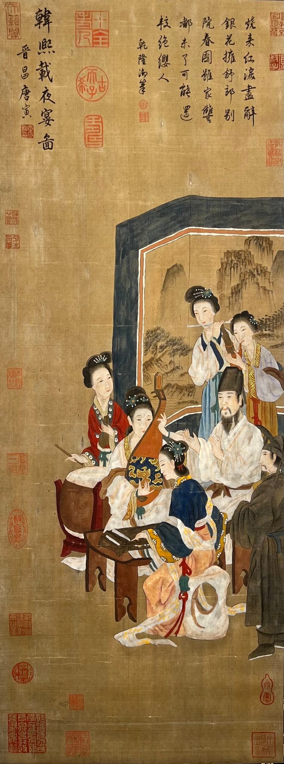 Chinese scroll painting Tang Yin