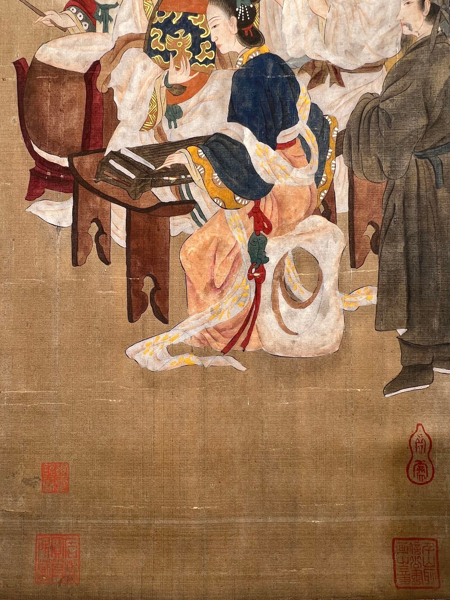 Chinese scroll painting Tang Yin