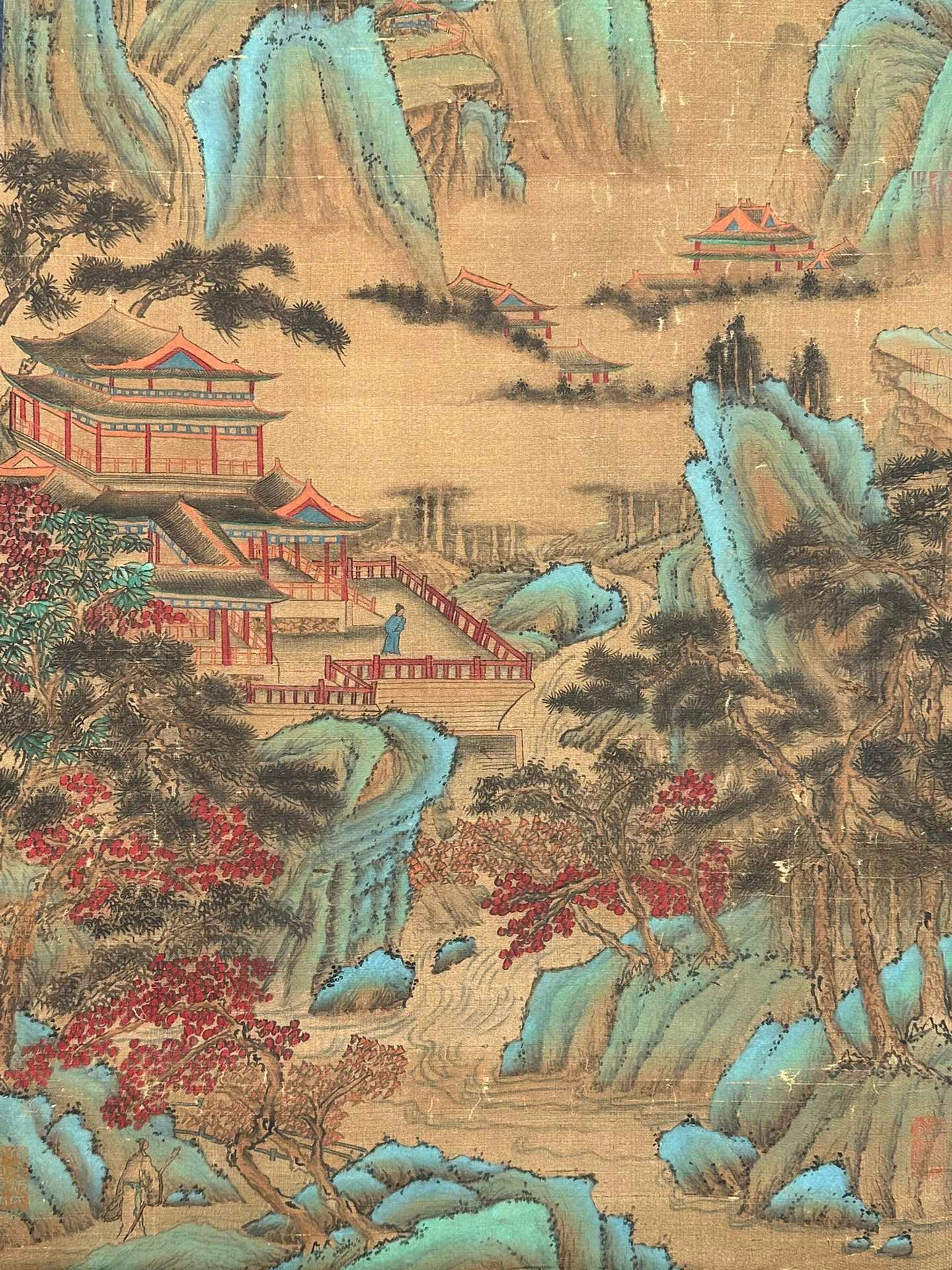 Chinese scroll painting Jinghao