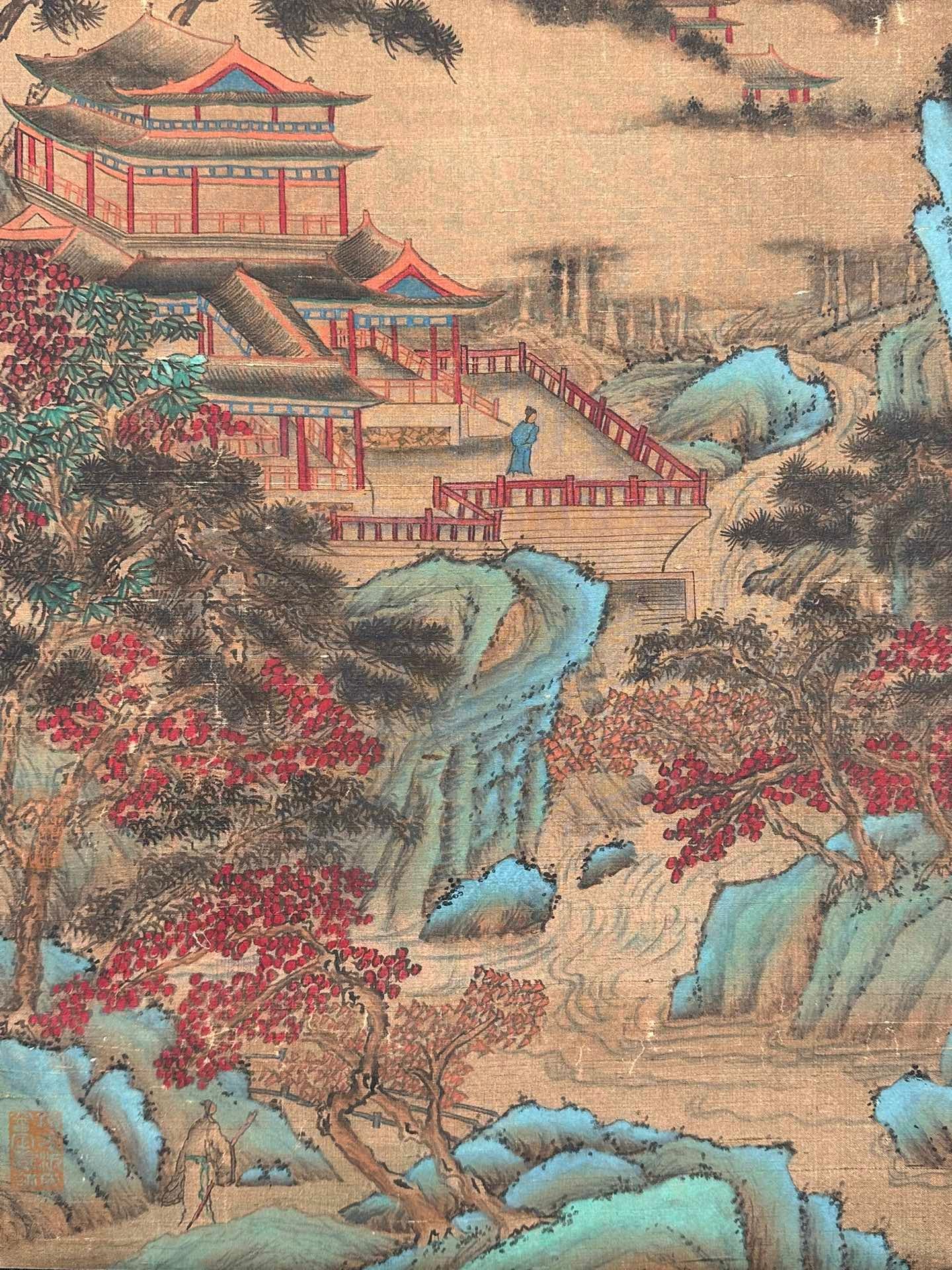 Chinese scroll painting Jinghao