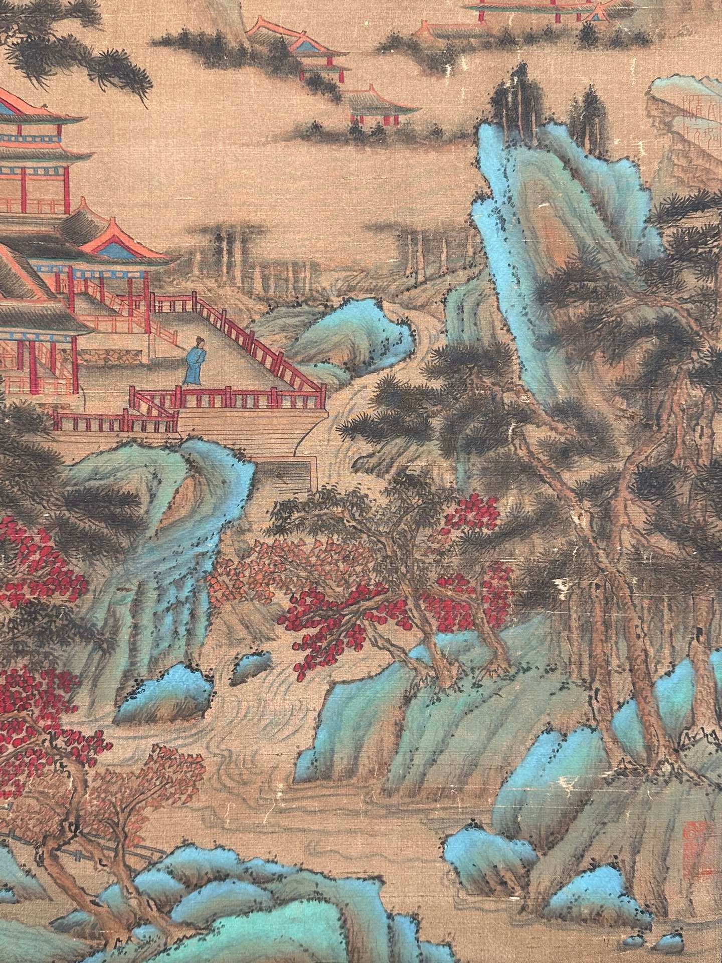 Chinese scroll painting Jinghao