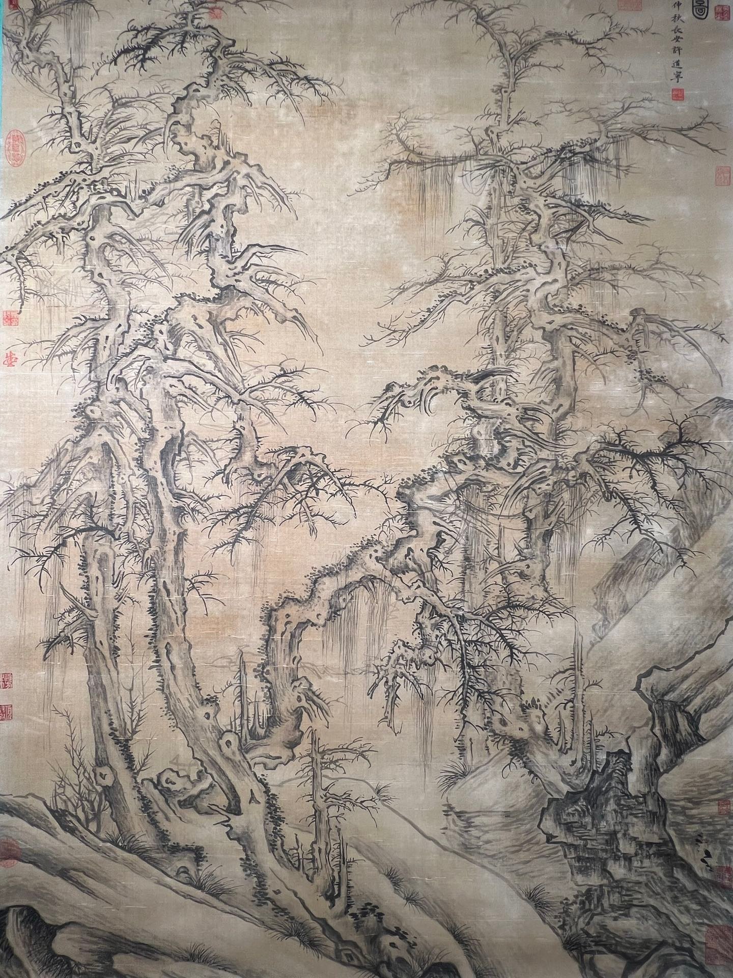 Chinese scroll painting Xu Daoning