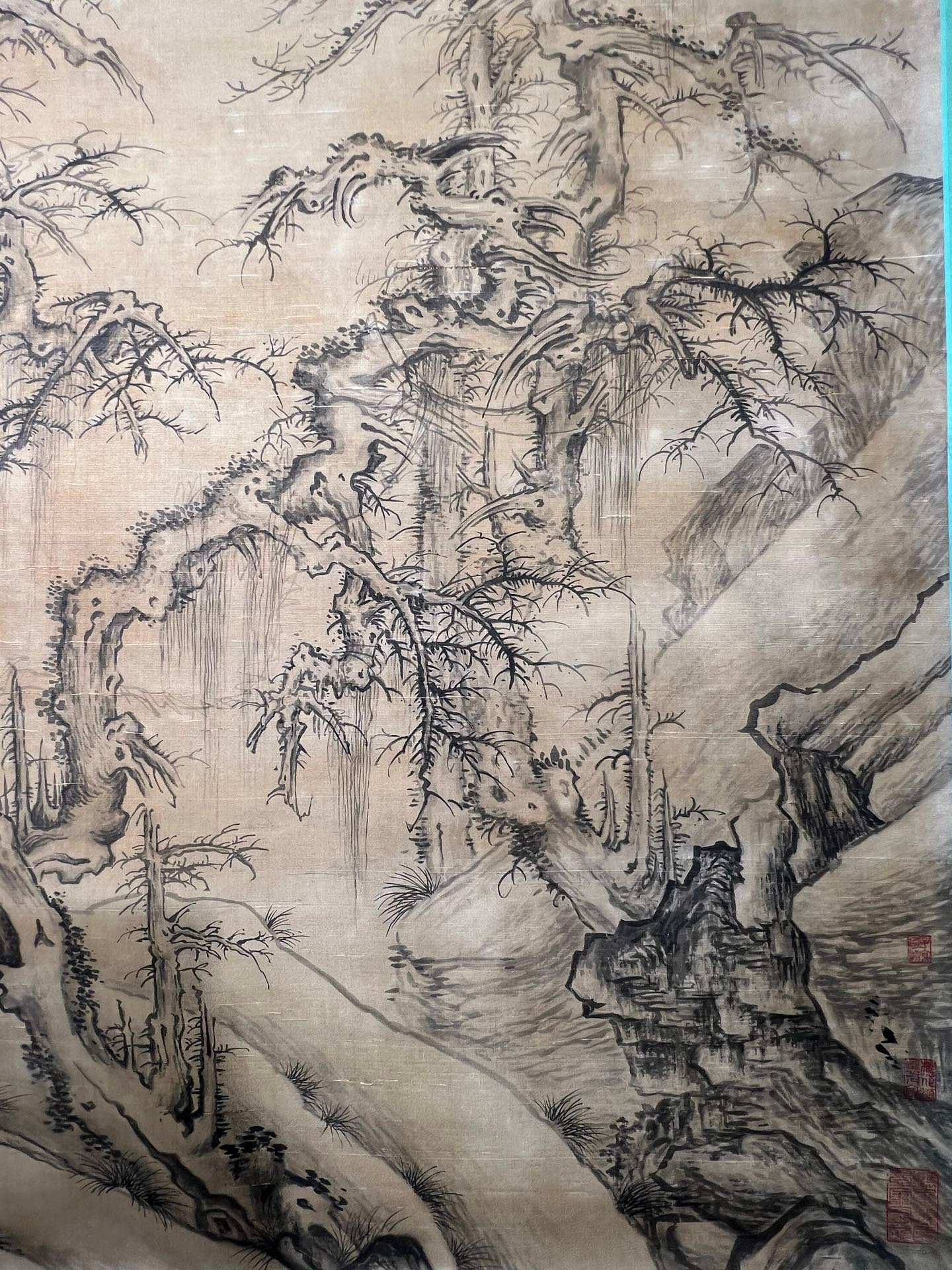 Chinese scroll painting Xu Daoning