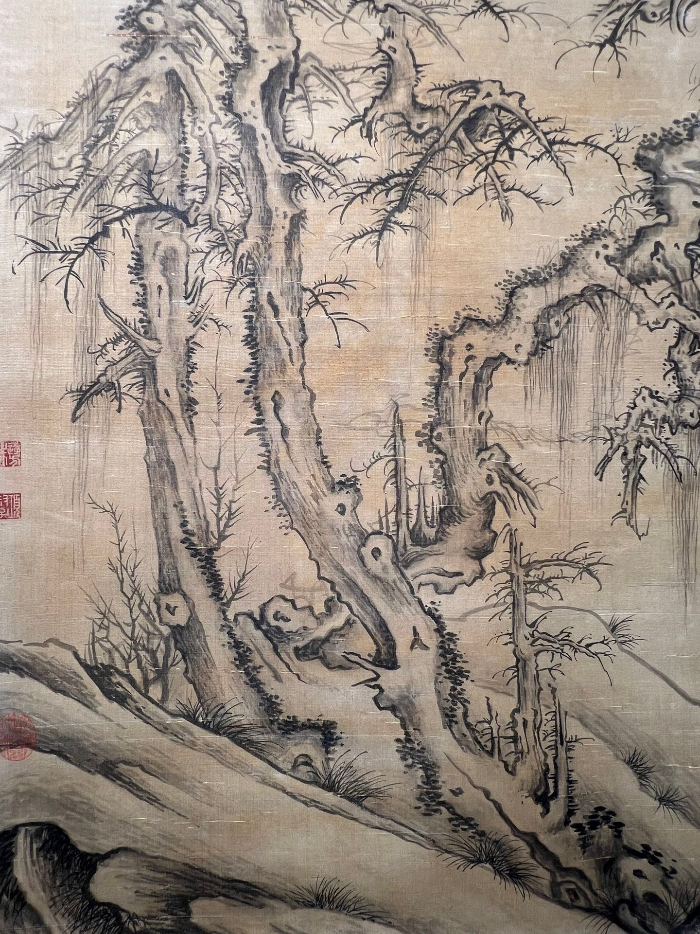 Chinese scroll painting Xu Daoning