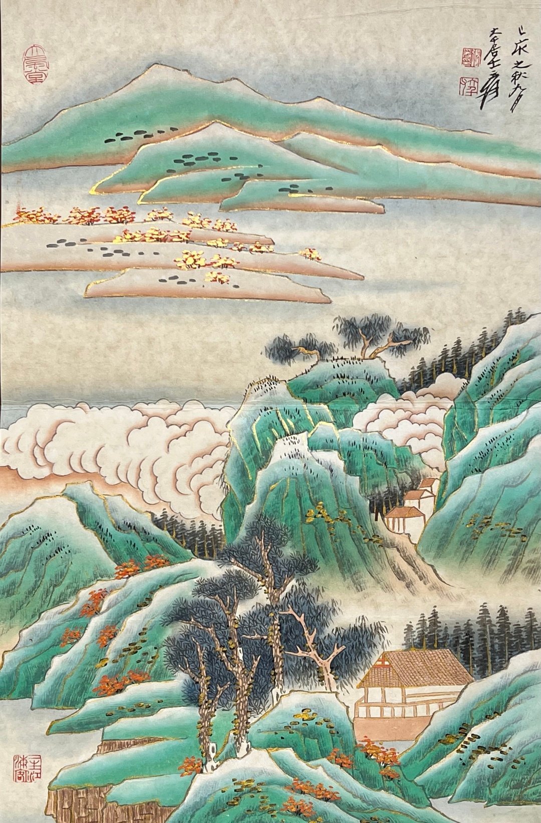 Chinese scroll painting Zhang Daqian