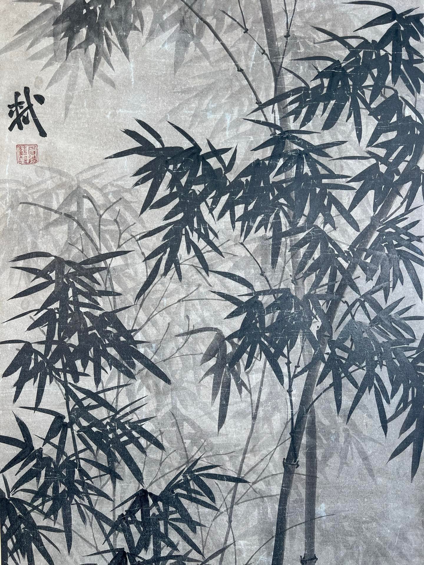 Chinese scroll painting Su Shi