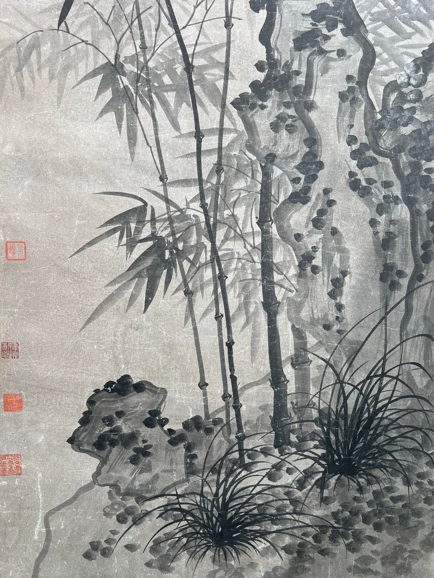 Chinese scroll painting Su Shi