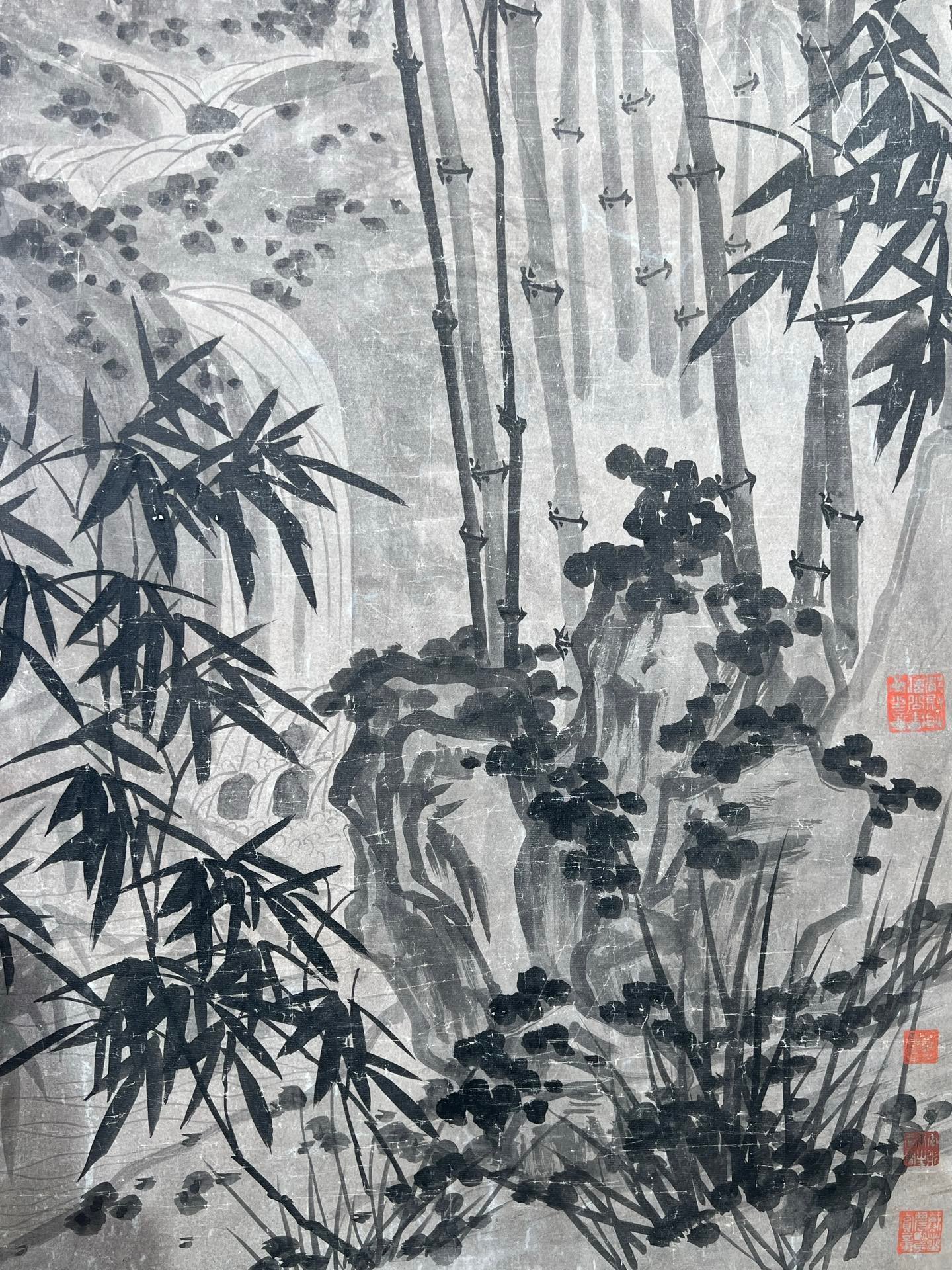 Chinese scroll painting Su Shi