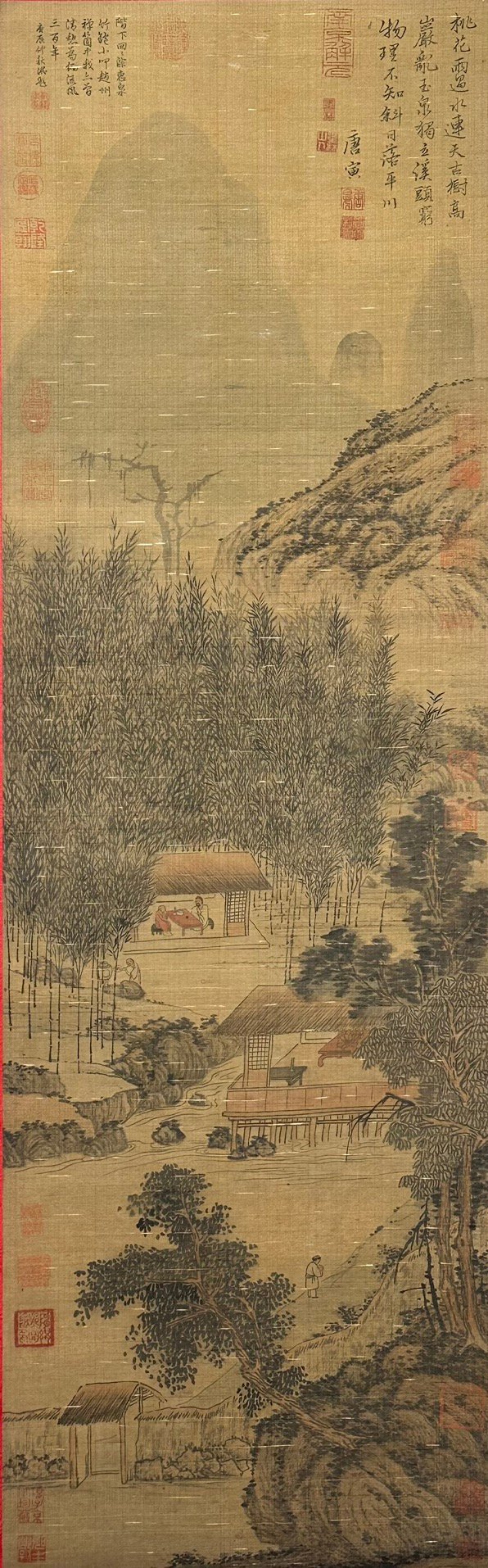 Chinese scroll painting Tang Yin