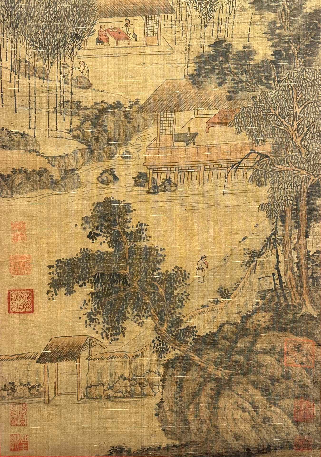 Chinese scroll painting Tang Yin