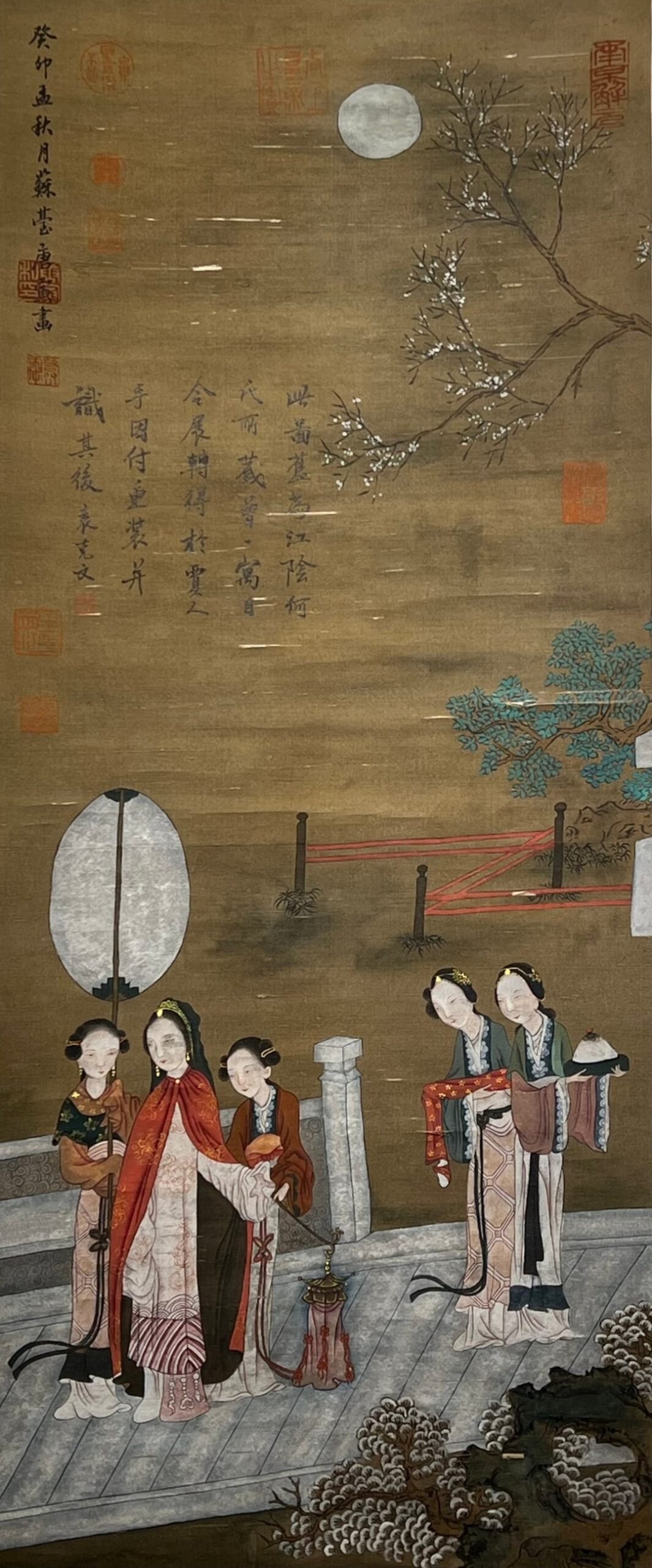 Chinese scroll painting Tang Yin