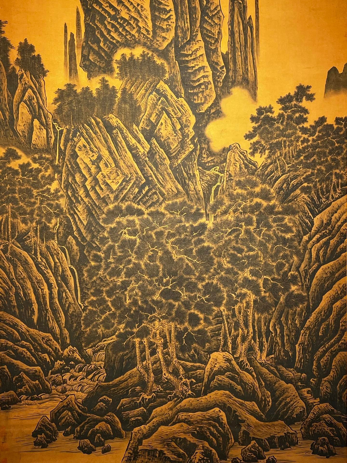Chinese scroll painting Li Tang