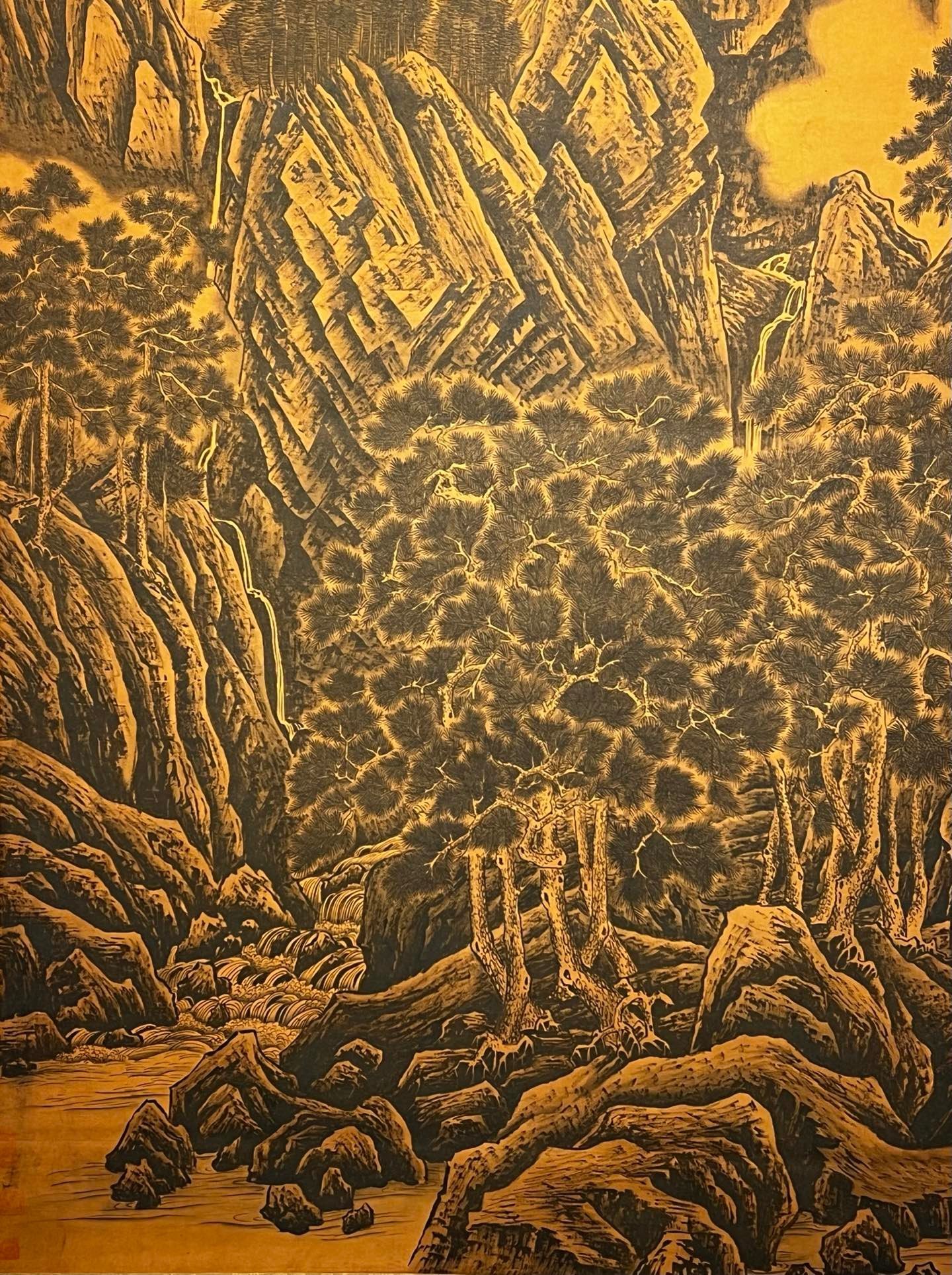Chinese scroll painting Li Tang