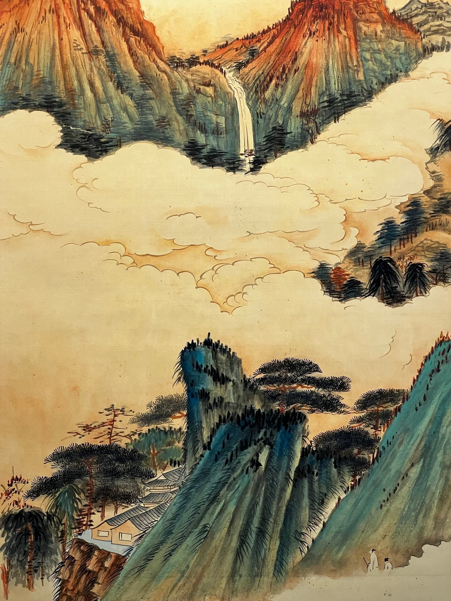 Chinese scroll painting Zhang Daqian