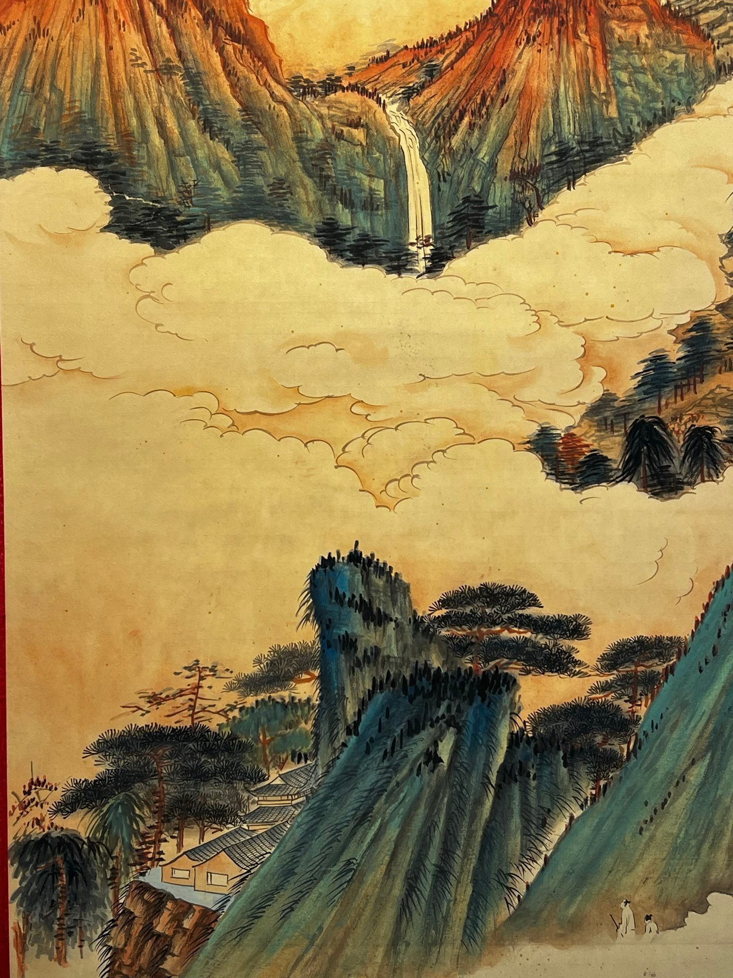 Chinese scroll painting Zhang Daqian