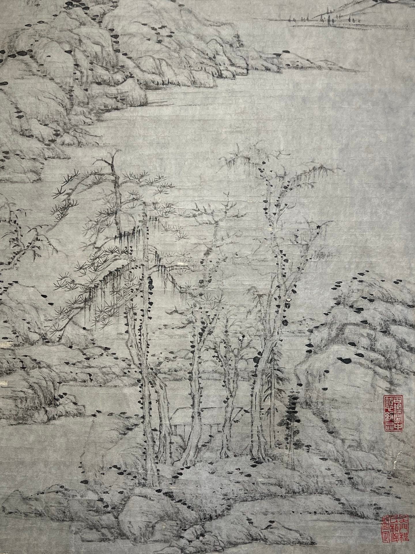 Chinese scroll painting Zhang Zongcang