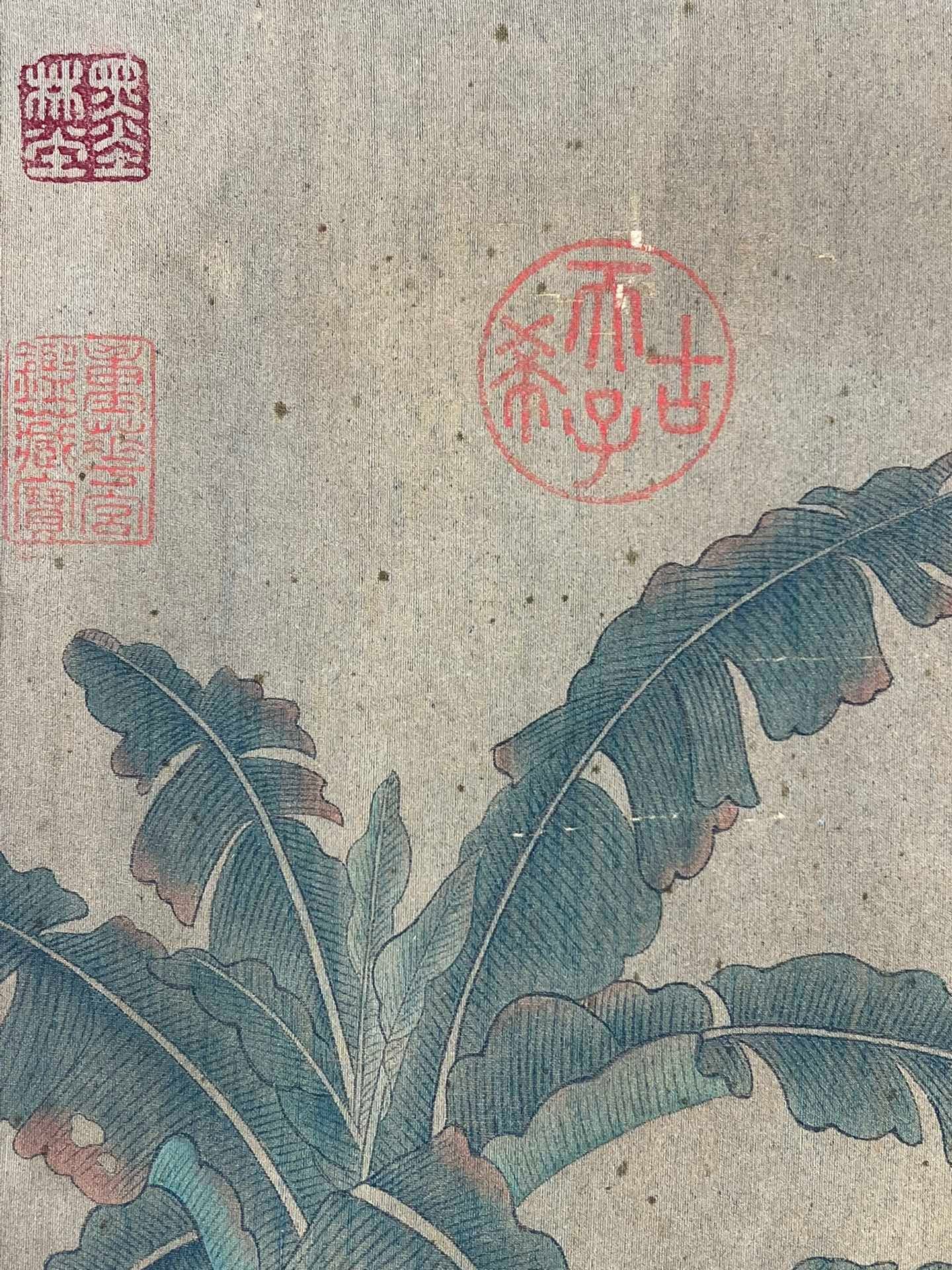 Chinese scroll painting Zhou Wenju