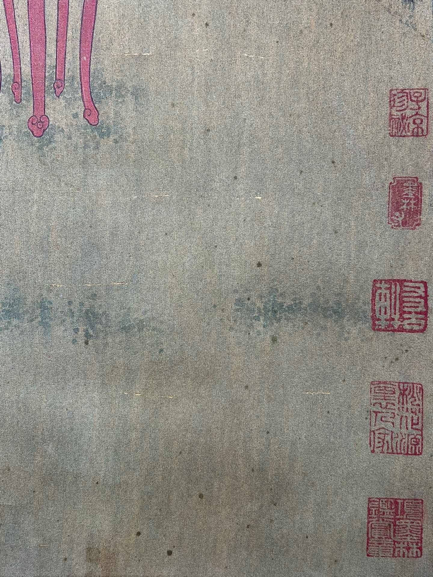Chinese scroll painting Zhou Wenju