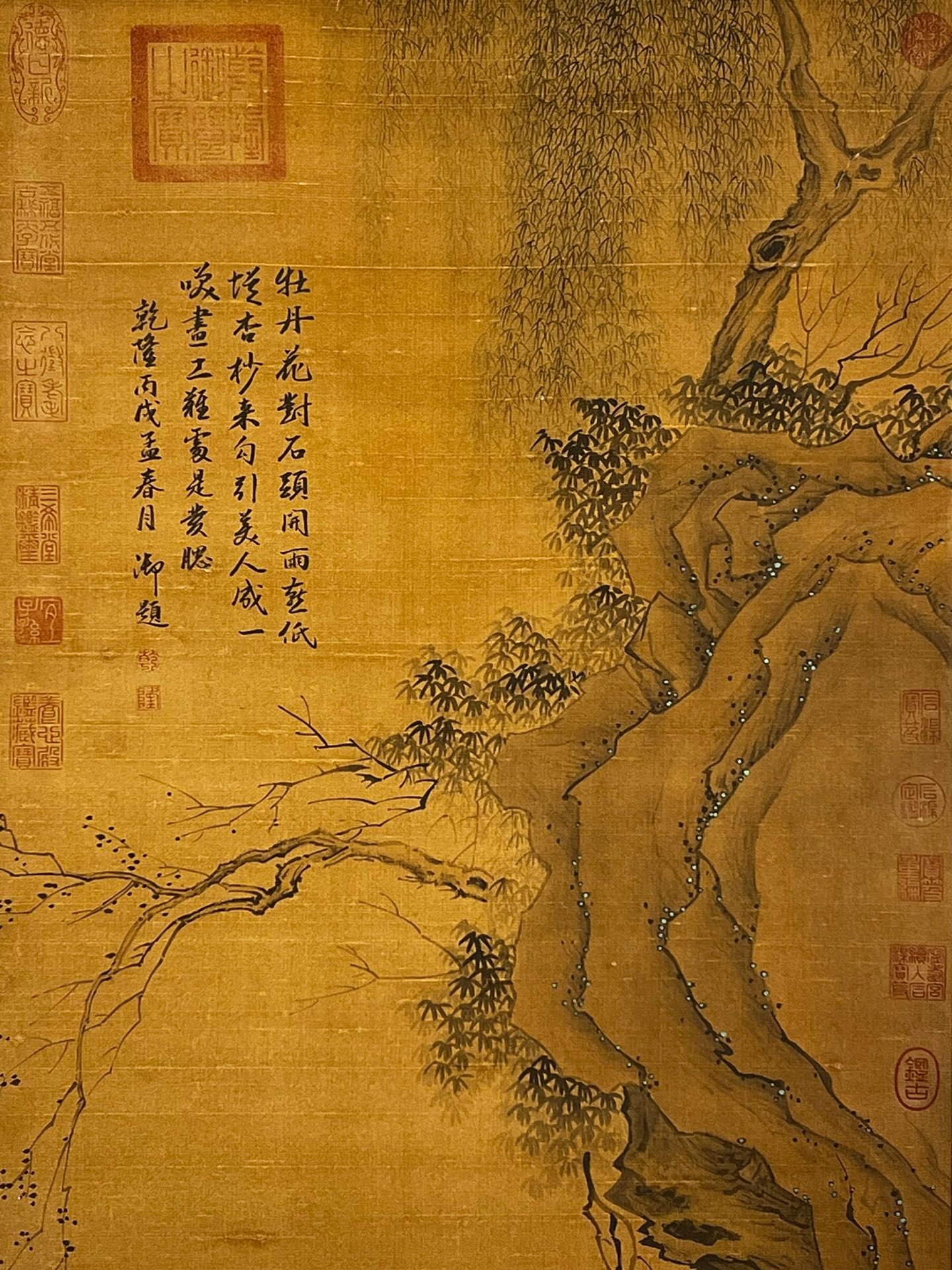 Chinese scroll painting Qiu Ying
