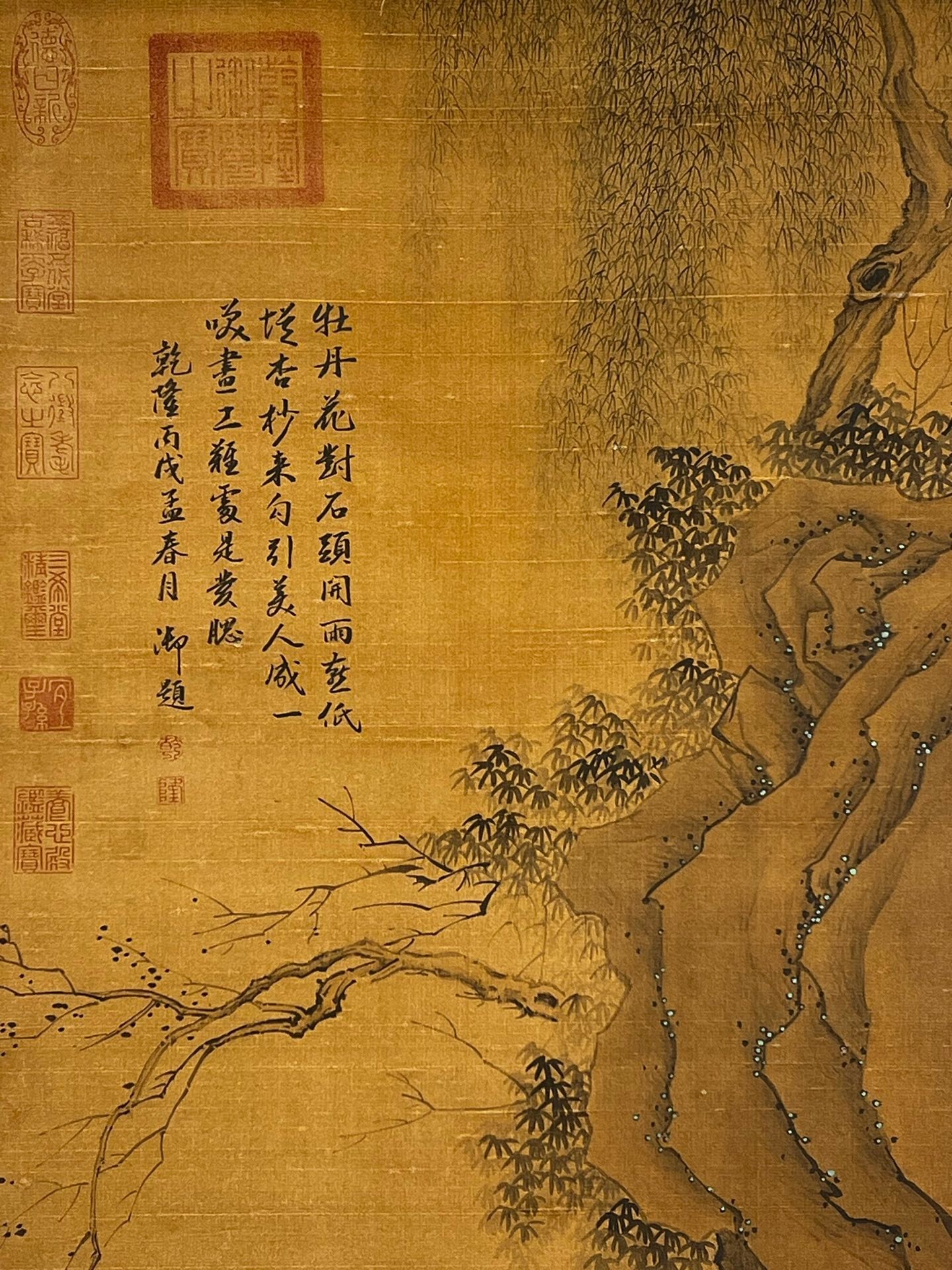 Chinese scroll painting Qiu Ying