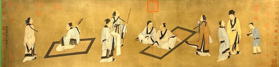 Chinese scroll painting Li Gonglin