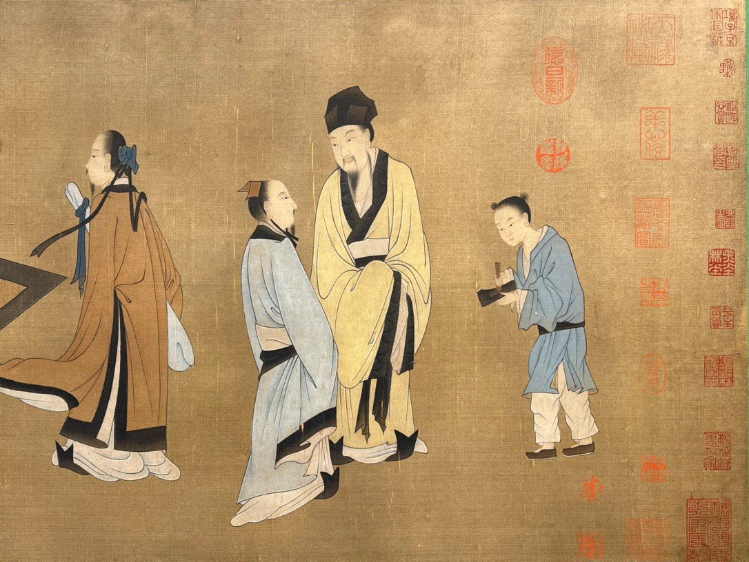 Chinese scroll painting Li Gonglin