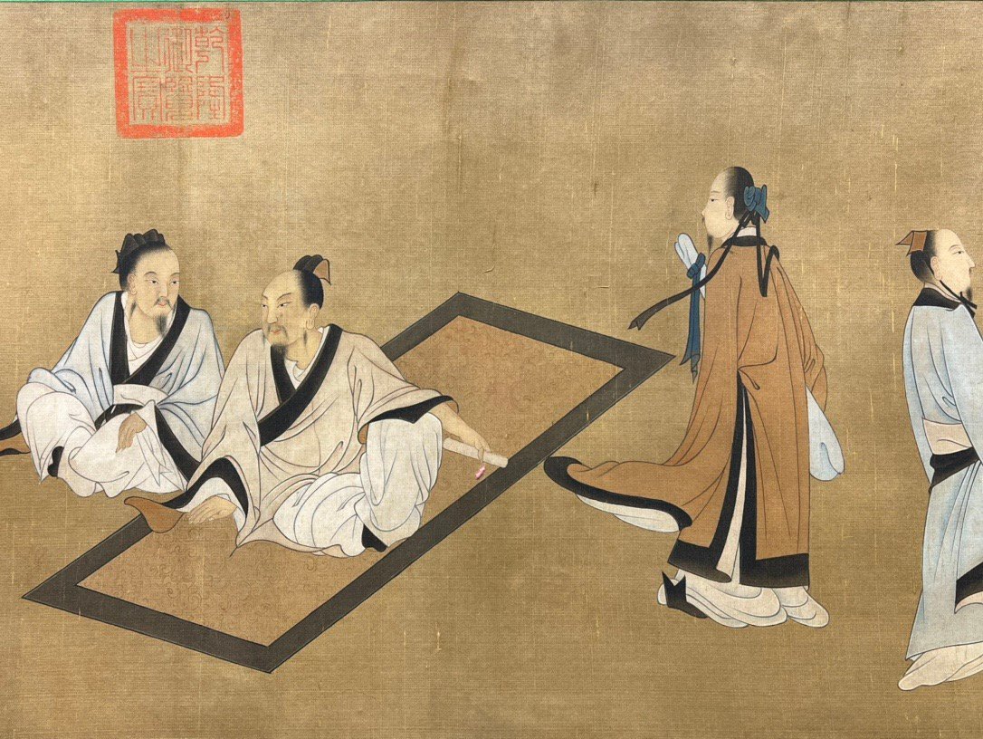 Chinese scroll painting Li Gonglin