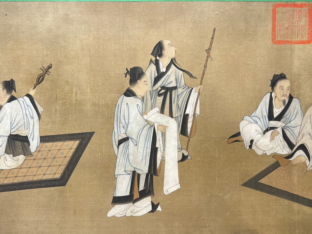Chinese scroll painting Li Gonglin