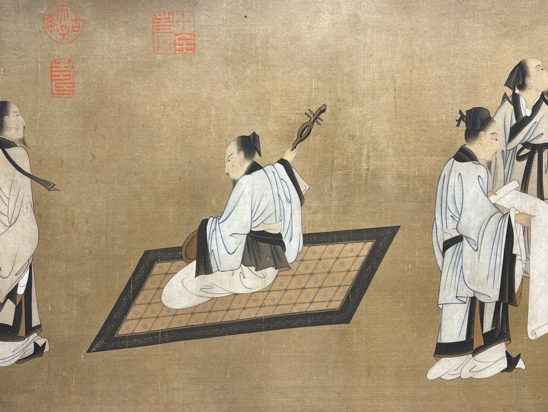 Chinese scroll painting Li Gonglin