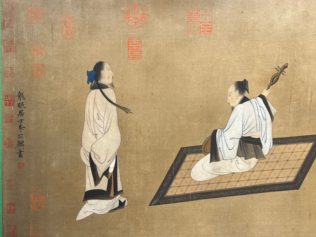 Chinese scroll painting Li Gonglin