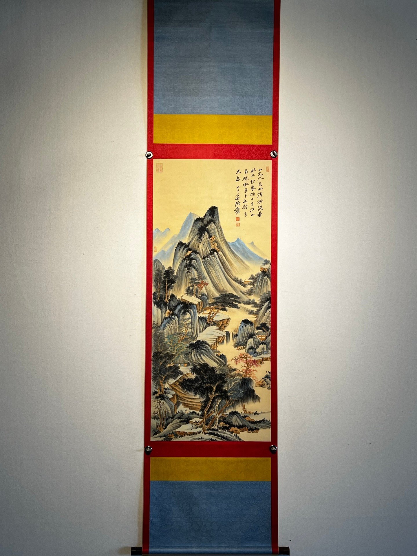 Chinese scroll painting Zhang Daqian