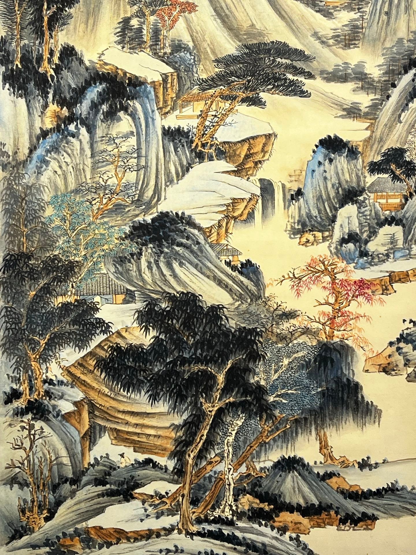 Chinese scroll painting Zhang Daqian