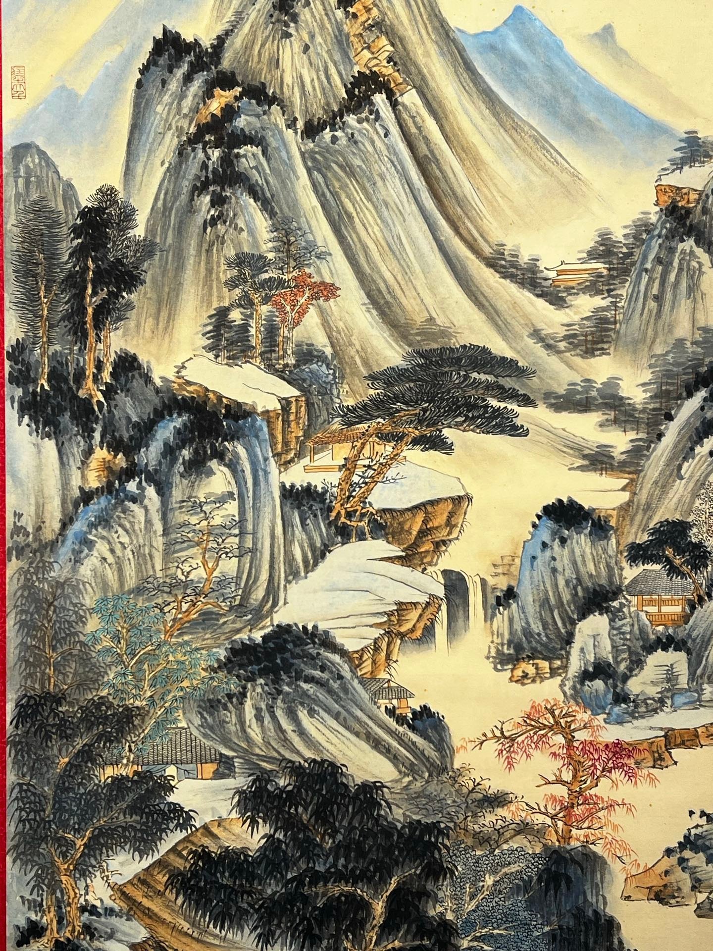 Chinese scroll painting Zhang Daqian