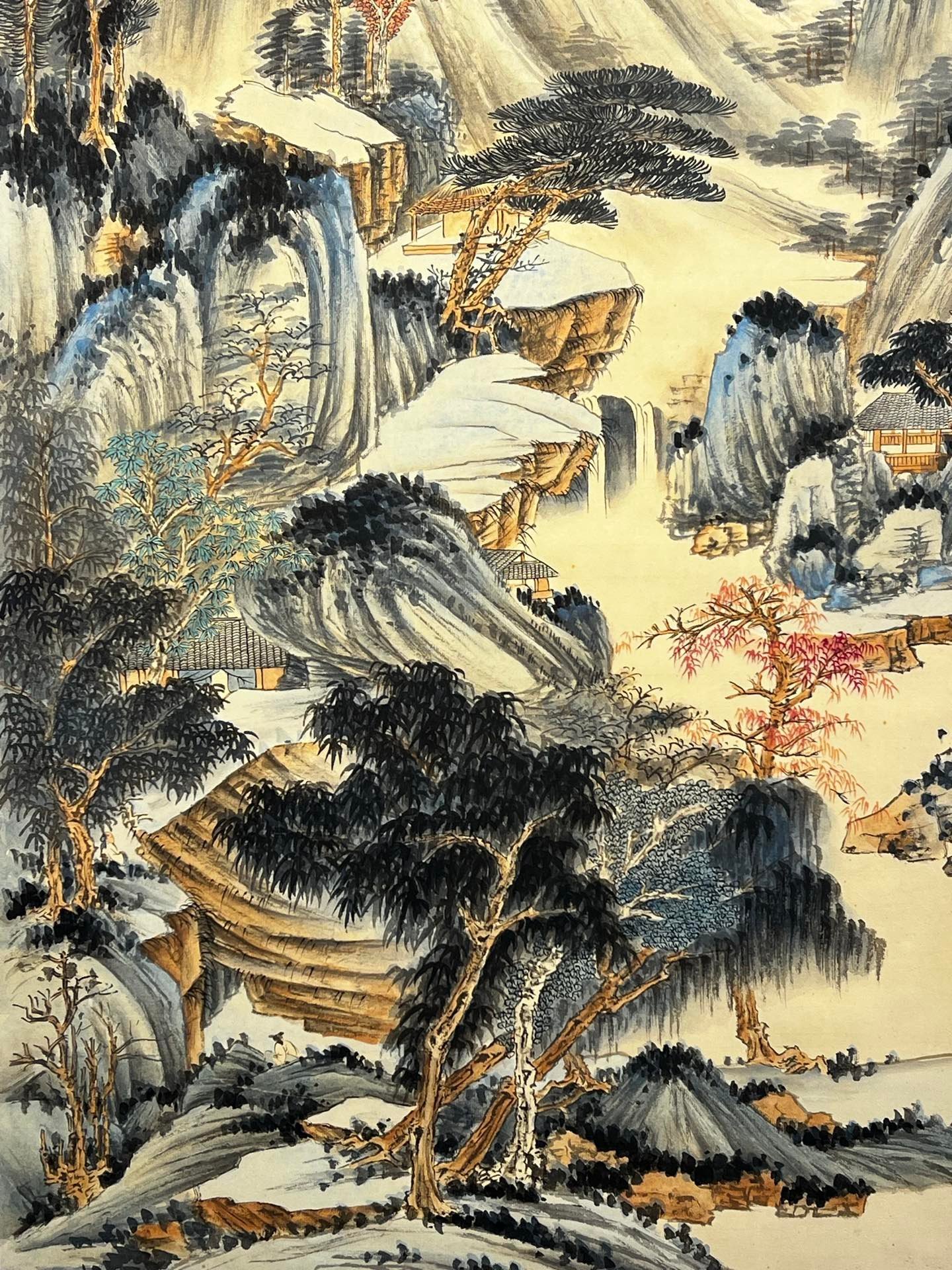 Chinese scroll painting Zhang Daqian